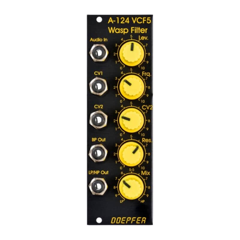 Doepfer A-124 VCF5 Wasp Filter Special Edition image 1