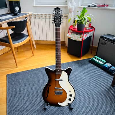 Danelectro DC59 12 String | Tobacco Sunburst image 2
