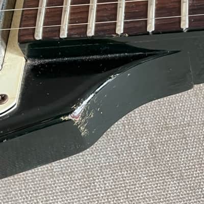 Gibson Flying V 1975 – Ebony – 100% Original – No Breaks – OHSC & Case Key image 4