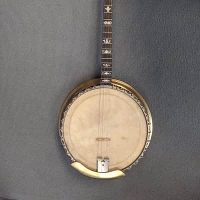 John Grey & Sons Vintage 4 String Banjo image 1