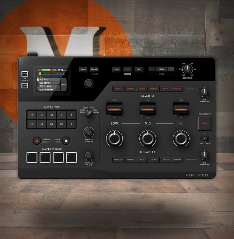 Alpha Theta RMX-IGNITE Professional DJ Effector (RMX-IGNITE) image 1