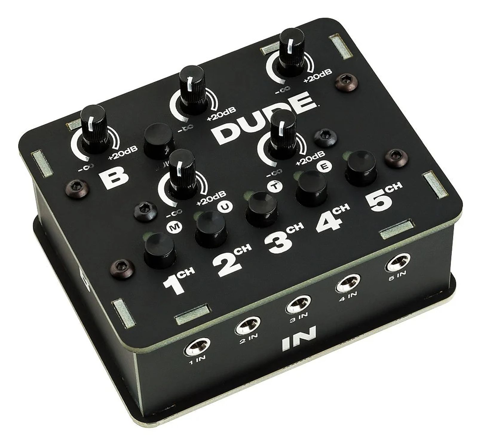 BASTL INSTRUMENTS DUDE 5CH ミキサー BASTL Instruments Dude 5-Channel Monophonic Mixer | Reverb