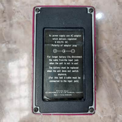 Nobels DT-SN Distortion Special 1993 (with Noise Gate) - Magenta Pink, with Box image 20