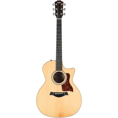 Taylor 314ce Studio Acoustic-Electric Guitar (with Gig Bag), Natural image 2
