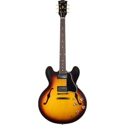 Gibson 1961 ES-335 Reissue Semi-Hollow Electric Guitar - Vintage Burst image 9