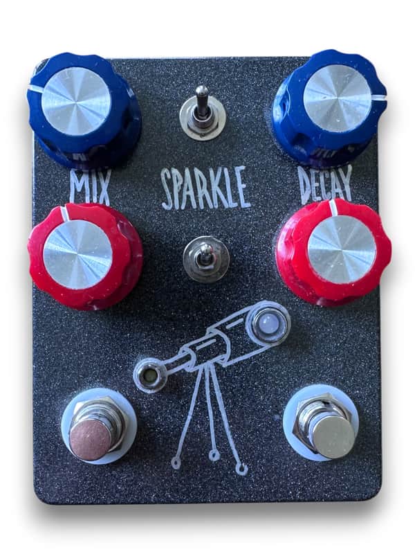 Hungry Robot The Stargazer V1 Digital Reverb Star Gazer Guitar Effect Pedal image 1