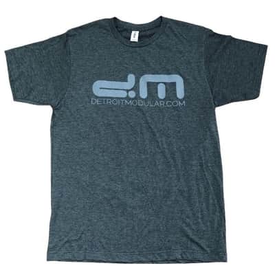DM T-SHIRT-Men's Vertical Logo / XL / Black : BRAND NEW :  [DETROIT MODULAR] image 3
