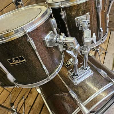Drum Kit Pearl Export Vintage, Bronze Sparkle USED! RKEBS130826 image 3