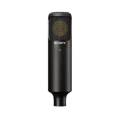 Sony Media C-80 Unidirectional Studio Condenser Microphone with Advanced Capsule Technology, Dual Diaphragm Configuration, and Acoustic Shifting Circuit image 1