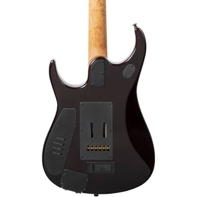 Ernie Ball Music Man Signature John Petrucci JP15 6-String Electric Guitar - Amber Waves Quilt image 10