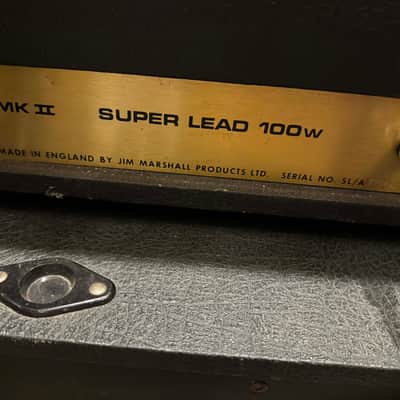 1977 Marshall JMP 1959 MK II Super Lead – 100W of Pure Rock History image 13