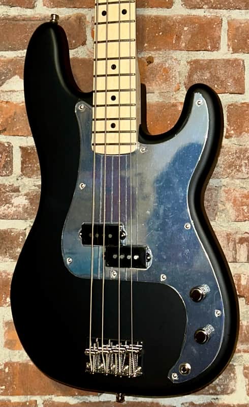 NEW Fender 50th Anniversary Steve Harris Signature Precision Bass - Satin Black, In Stock and Ships Fast!!! image 1