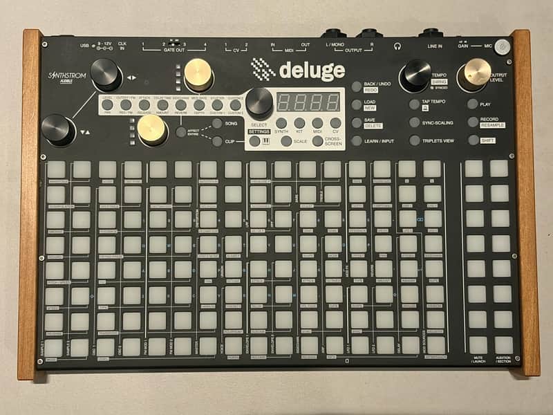 Synthstrom Audible Deluge 64-Voice Desktop Synthesizer with Numeric Display + Extras image 1