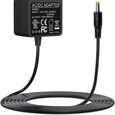 9V Power Supply for Korg Volca Syth Bass, Beats Rhythm, Keys Loop Synthesizer, Korg KA350 KA-350 KROSS-61 KROSS-88 Replacement for Korg Volca Power Supply Cord,Volca Keys Analogue