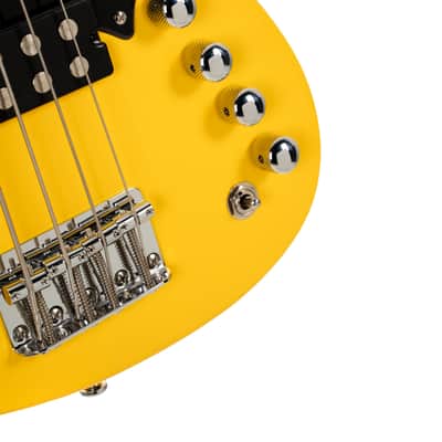 Cort GB-Short Scale | 4-String Electric Bass Guitar, Yellow Crush. New with Full Warranty! image 8