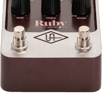 Universal Audio Ruby ’63 Top Boost | Amplifier Modeling Pedal. New with Full Warranty! image 2