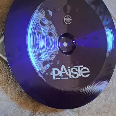 Paiste 14" Color Sound 900 Series China Cymbal 2017 - Present - Purple image 1