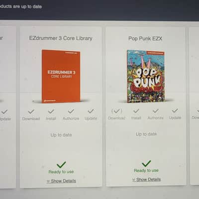 TOONTRACK EZdrummer 3 + Pop Punk EZX + Synth Pop EZX – FULL LICENSE TRANSFER image 1