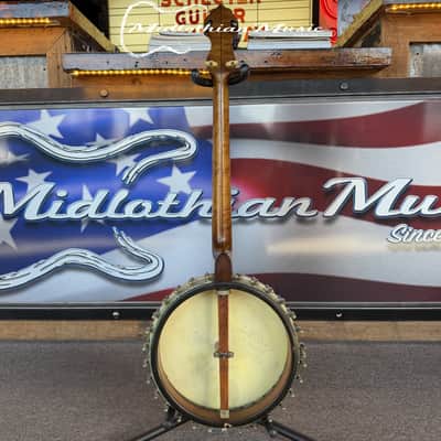 Vega Style M Tubaphone 1909 - 4-String Banjo w/Original Case & Accessories USED image 5