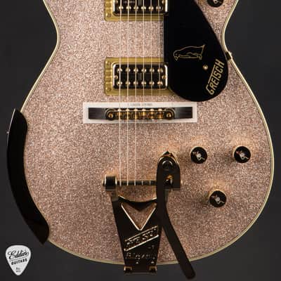 Gretsch G6134TG Limited Edition Penguin™ with String-Thru Bigsby - Champagne Sparkle image 2