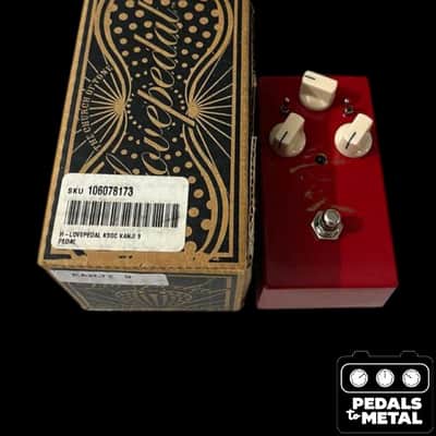 Lovepedal Kanji 9 Overdrive 2010s - Red - X18011 image 1