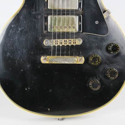 1979 Vintage Gibson Les Paul Custom 3-Pickup "Black Beauty" All Original Ebony 1970's OHSC Manual image 14