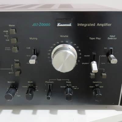 SANSUI AU-20000 INTEGRATED AMPLIFIER ( AMP ) FULLY SERVICED RECAPPED image 7