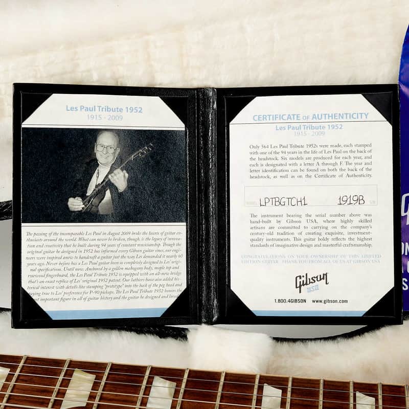 Gibson Les Paul '52 Tribute Prototype 2009 image 7