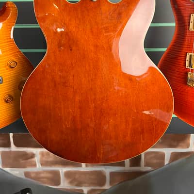 Epiphone Sheraton II Vintage Sunburst 1996 Semi-Hollow Electric Guitar image 11
