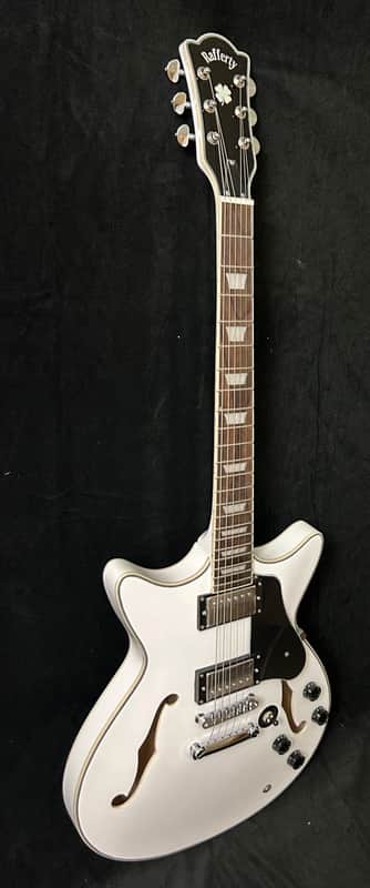 Rafferty Semi Hollow - White image 1