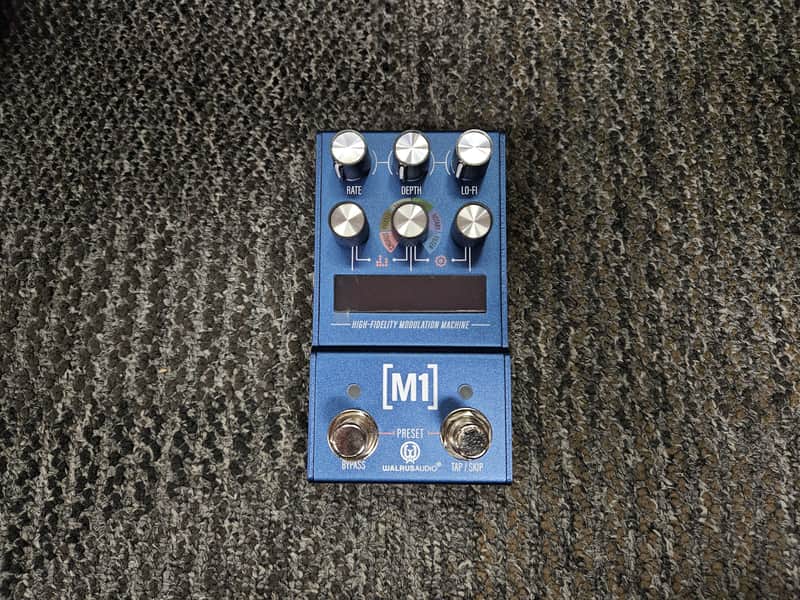Walrus Audio Mako M1 MKII High-Fidelity Modulation Machine - Blue image 1