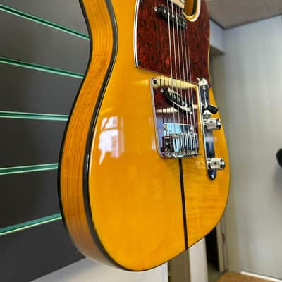 Harley Benton TE-80 NT Deluxe Series Natural Electric Guitar image 2