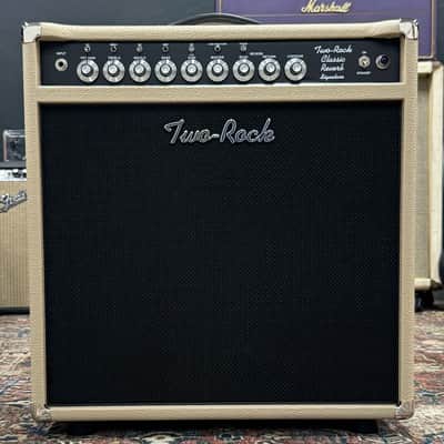 Two-Rock 100/50w Classic Reverb Signature 1x12" Combo Amplifier Blonde Bronco image 1