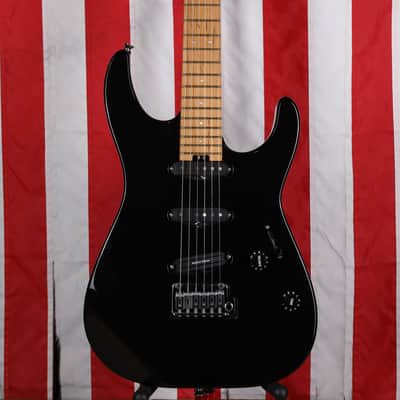Charvel Pro-Mod DK22 SSS 2PT CM - Black image 1
