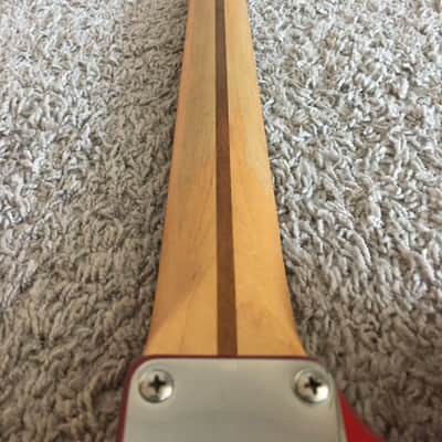 Fender Cyclone Deluxe Series 2006 Candy Apple Red MIM 60th Anniversary Guitar image 9