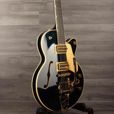 Gretsch Broadkaster® Jr. LX Center Block with String-Thru Bigsby® and Gold Hardware, Ebony Fingerboard, Midnight Sapphire image 4