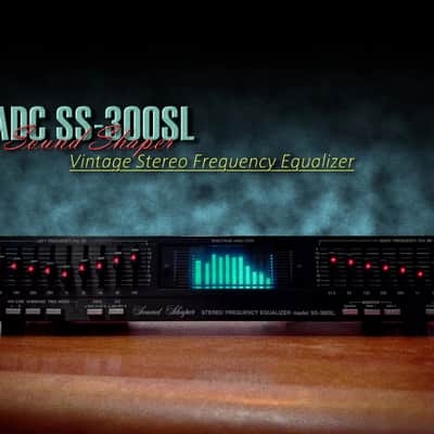 ADC SS-300SL 🌈RaRe🌈 Vintage Stereo Graphic Equalizer image 1