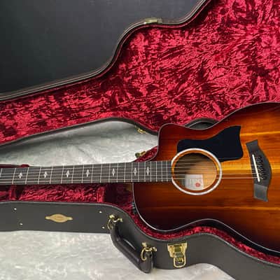 NEW! Taylor 224ce-K DLX Grand Auditorium Acoustic-Electric Guitar - Tobacco - 4.9lbs - Authorized Dealer - G06266 image 8