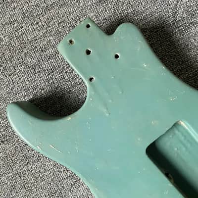 Green DIY Project Traveler Guitar Body image 8