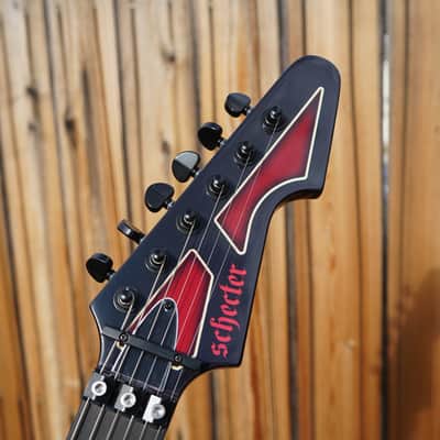 Schecter DIAMOND SERIES Avenger FR-S Przym VESPID Metallic Red 6-String Electric Guitar image 8