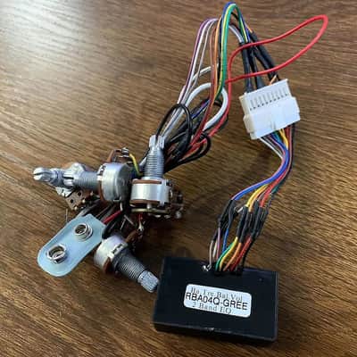 MEC Mec Bass Guitar Pickups Set with Wiring Harness Preamp Kit - As Shown image 2