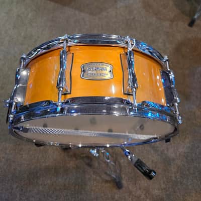 Yamaha Stage Custom Birch 5.5x14 Snare Drum - Natural Wood image 3