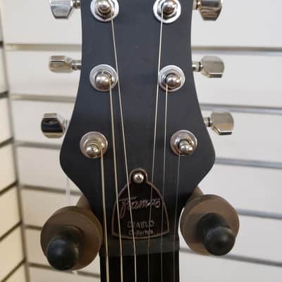 Framus D Series Diablo Pro - Burgundy Red Trans Satin image 3