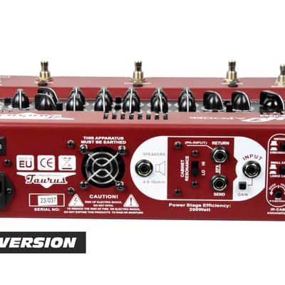 Taurus Stomp-Head 7.Apogee Pedalboard, Floor Tube Guitar Amp. image 4