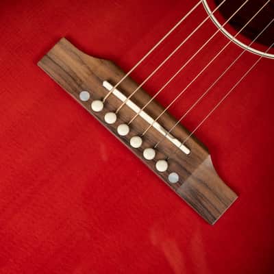 2021 Gibson Slash Signature J-45 - Vermillion Burst | USA All Solid Slope Shoulder Dreadnought Acoustic Guitar Guns N' Roses L.R. Baggs Pickup | CoA OHSC image 21