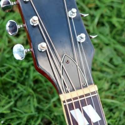 ♫ LOW Price (Neck issue) Early 70's Japanese Hummingbird ♫ Suzuki Factory JAPAN ♫ Pro setup image 8