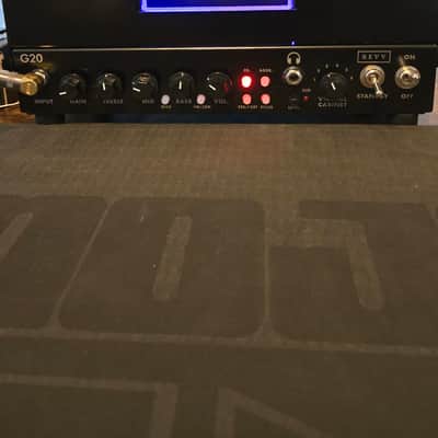 REVV G20 2-Channel 20-Watt Guitar Amp Head with Reactive Load and Virtual Cabinets 2020 - 2021 - Black image 1