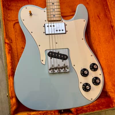 2020 Fender Custom Vintera 70s Telecaster Custom Sonic Blue Maple MAJOR American Upgrades G&G USA Tele Mojotone Wide Range Alnico 5 50s image 5