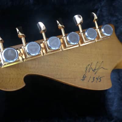 Knaggs Severn Semi Hollow HSS T2 2022 - Semi-gloss Sunflower Burst image 8