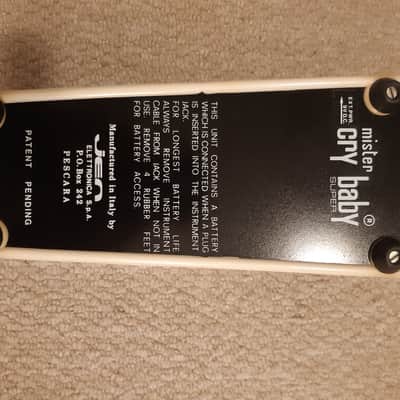 Jen Mister Cry Baby super wah+volume 1970 image 4